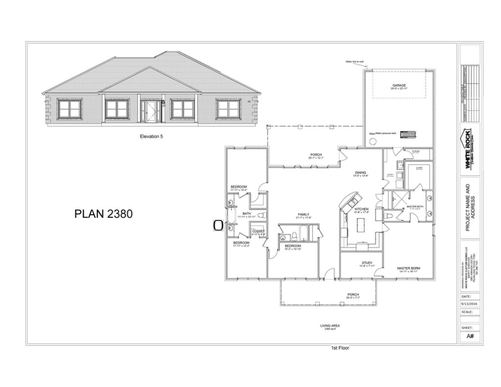 Plans / Designs - White Rock Custom Homes